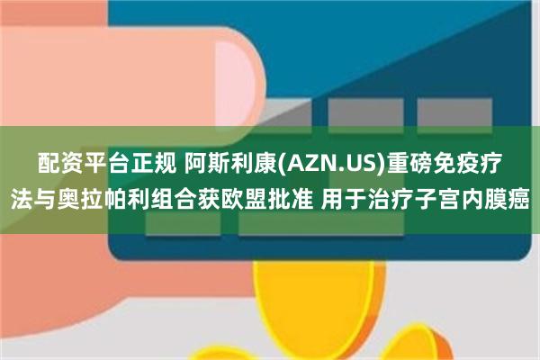 配资平台正规 阿斯利康(AZN.US)重磅免疫疗法与奥拉帕利组合获欧盟批准 用于治疗子宫内膜癌