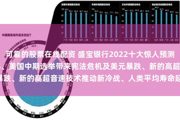 可靠的股票在线配资 盛宝银行2022十大惊人预测出炉！美国通胀率飙至15%、美国中期选举带来宪法危机及美元暴跌、新的高超音速技术推动新冷战、人类平均寿命延长25年......