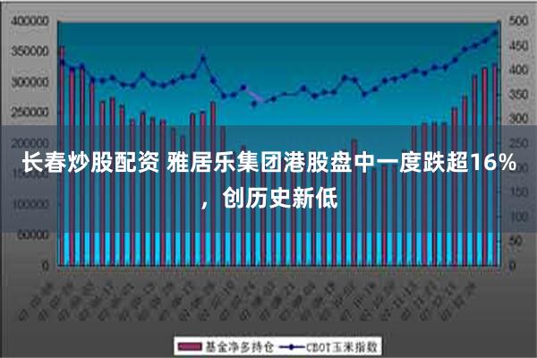 长春炒股配资 雅居乐集团港股盘中一度跌超16%，创历史新低