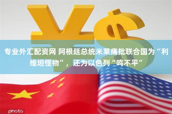 专业外汇配资网 阿根廷总统米莱痛批联合国为“利维坦怪物”，还为以色列“鸣不平”